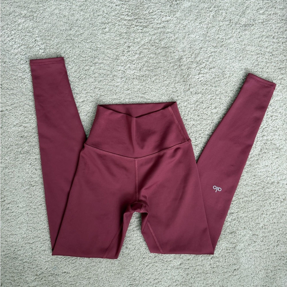 ALO Yoga High-Waisted Rose Leggings
